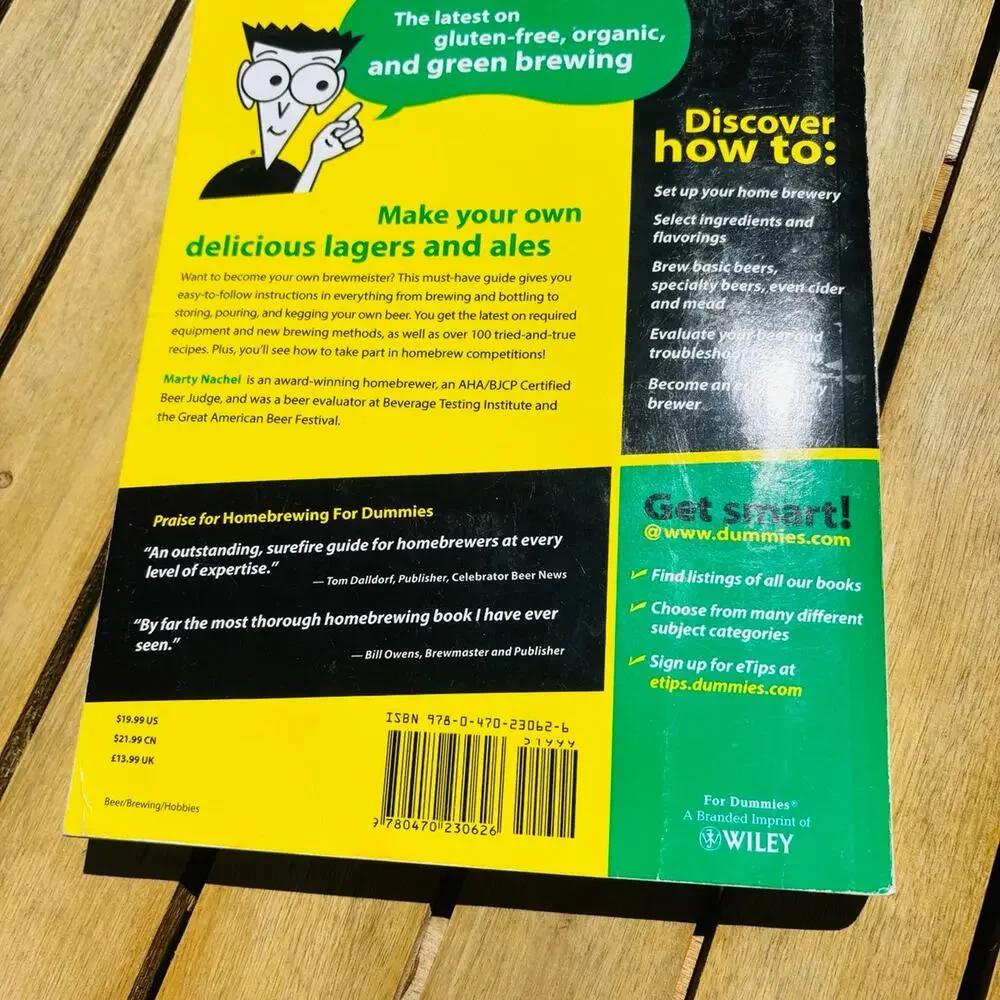 Homebrewing For Dummies 2nd Edition Marty Nachel Beer Brewing Guide